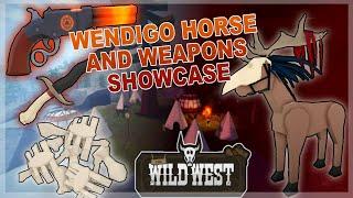 Wild West - Wendigo Horse & Halloween Weapons Showcase (Roblox)