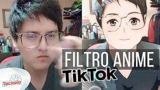 Cómo hacer el efecto anime (Filtro anime) en un video de TikTok