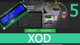 XOD IDE Урок 5 - экран LCD 1602 I2C, делаем метеостанцию