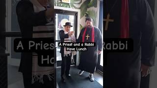 A Priest And A Rabbi Have Lunch #shorts
