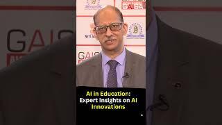 AI in Education: Expert Insights on AI Innovations in the #Education Sector #Shorts #GAISASummit