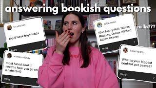 Bookish Q & A  answering your bookish questions