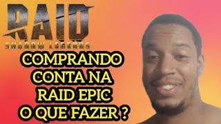 Comprando uma conta STARTER na RaidEpic - Raid Shadow Legends