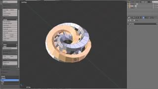 Interlocked Mobius Strip (Blender)