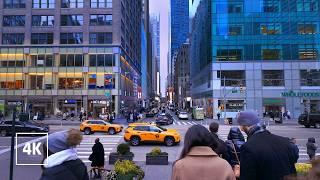 MANHATTAN Tourist Crowds  New York City Virtual Tour 4K