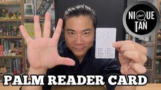 Nique Tan Chats - The Palm Reader Card by David Alnwick