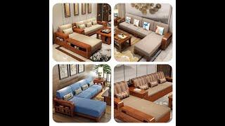 L Shape Wooden Sofa Set Designs | Living Room Sofa | Wooden Sofa Set | Interior Design | Sofa Set