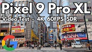 Pixel 9 Pro XL Camera - Video Test - 4K 60fps SDR