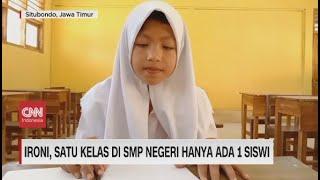Ironi, Satu Kelas di SMP Negeri Hanya Ada 1 Siswi