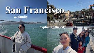 SAN FRANCISCO VLOG | exploring the city, food trip & shopping haul