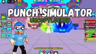 Punch Simulator Uncopylocked || Roblox Studio || 2024