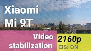 Xiaomi Mi 9T 2160p video sample with EIS - regular