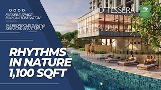 D'Tessera 1100sf Type A2 Showroom Tour