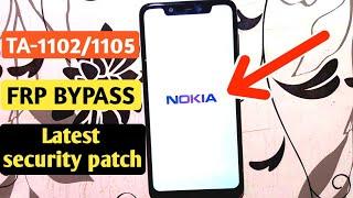 Nokia 5.1 plus TA-1102 FRP/Bypass Google Account without PC/Android 9/security patch 2020