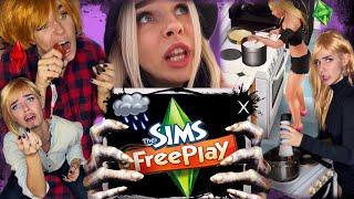 Света и Катя в игре Sims! Все персонажи в игре Sims ожили! Все серии! Страшилки от Светы