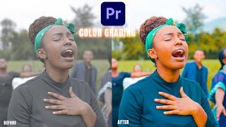 HOW TO COLOR GRADING IN PREMIER PRO CC II PREMIER PRO  TUTORIAL
