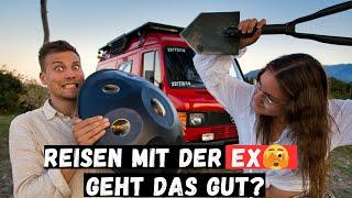 Kann das gut gehen?! Leben mit der Ex auf 6m2 im Van🫣