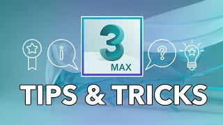 3DS Max Tricks and Tips  For make Work Faster Tutorials