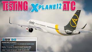 Toliss A321 NEO | Using Default XP12 ATC  | Latest Ver - Aug 2023