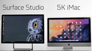 Microsoft Surface Studio vs 5k iMac