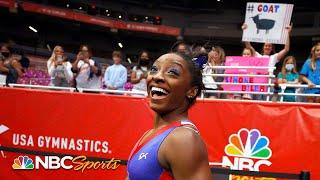 Simone Biles COMMANDS U.S. Olympic Trials on Day 1 with dominating performance | NBC Sports