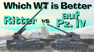 WOT Blitz Face Off || WT Ritter vs WT auf Pz. IV