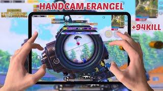 İPAD PRO HANDCAM ERANGEL 94 KILL GAMEPLAY  PUBG MOBİLE