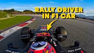 Can you learn how to drive an F1 Car in ONLY 10 laps? | From Rally to F1