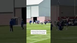 The Giants quarterbacks want to go on Love Island! #shorts #nfl #giants
