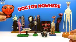 ДОКТОР НОУВЕР Мальчик и ванна, Подписчик  ВСЕ монстры Doctor Nowhere ► Видео Лепка