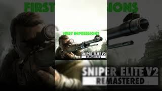 Sniper Elite V2 Remastered First Impressions in 2022!!