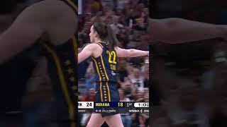 Caitlin Clark Just Scored 9 Points in Less Than 45 Seconds vs. Liberty 