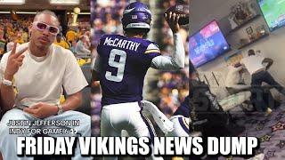 Minnesota Vikings News Dump (6.20.2025) | Jefferson Beats OKC, JJ Royalty Leader, Adrian Poker Fight