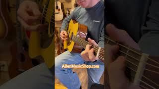 Wynston Burnett’s Bluegrass Lick of the Day on our new Martin D-18 with a Reuben Riff