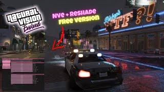 How to install NVE with Reshade in GTA 5 for Free | (nve) Natural Vision Evolved