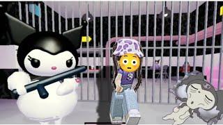 ПОБЕГ ИЗ ТЮРМЫ КУРОМИ! в роблоксе (я не ожидала такого...)#milka #roblox #youtube #kuromi #роблокс