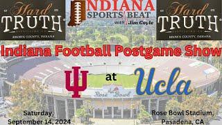 9/14/24 #IUFB Postgame Show IU @ UCLA. @coachgriff55 & @CalebFDTV join @jimcoyleISB after the game.