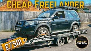 I bought this cheap Freelander 1 from an old friend 