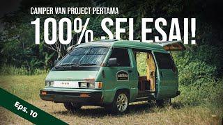 Camper Van Toyota Master Ace Surf Akhirnya 100% Selesai! | #CamperVan Project eps. 10