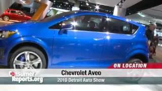 Chevrolet Aveo: 2010 Detroit Auto Show | Consumer Reports