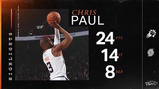 Chris Paul Scores a Season-High 24 Points in Overtime Win vs Portland Trail Blazers