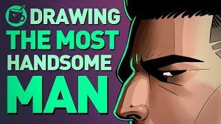 Artists Try To Draw The Most Handsome Man