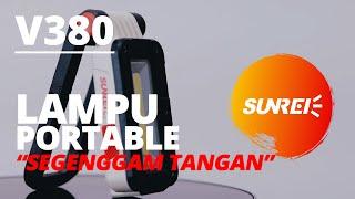 Lampu Portable SEGENGGAMAN TANGAN | SUNREI V380