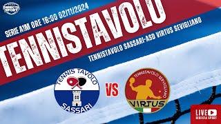 Tennistavolo A1M - Tennistavolo Sassari-ASD Virtus Sevigliano (4-1)