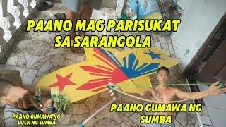 PAANO GUMAWA NG SUMBA AT MAGLAGAY NG PARISUKAT SA SARANGOLA