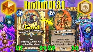 NEW Handbuff DK 5.0 Is Actually So Strong I Am Impressed! Perils in Paradise Mini-Set | Hearthstone