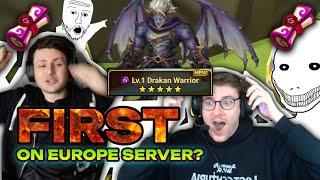 NEW DARK DRAKAN WARRIOR SUMMON?! Drakar [Unlocked] !? - Summoners War