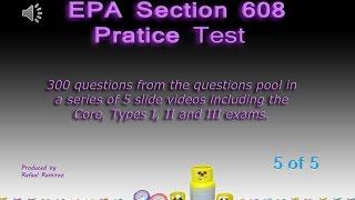 EPA  608 Practice Test (type III)