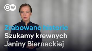 „Zrabowane historie”. Szukamy krewnych Janiny Biernackiej