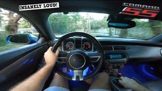 INSANELY LOUD Camaro SS (Gen 5) POV Drive | STRAIGHT PIPED Camaro SS w/ LT Headers!